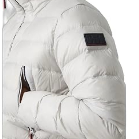 Helly-Hansen Men's RWB Rigging Down Parka, 823 Nimbus Cloud Puffer Jacket - Picture 4 of 5
